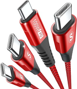 USB C to USB CP[uy2{Zbg1mzyPD QC4.0Ή 100W/5A}[dzSweguard Type c to Type c P[u^Cvc [dP[uiPhone 16 15 Pro Max, MacBook Pro/iPad ProASamsung Galaxy S23 S22 S21 S20,Google Pixeltype c@