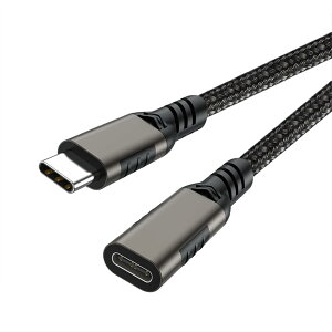 USB type C P[u 1m (KF) LpoieJun 20Gbpsf[^ʐM/ 4K@60Hzfo/240W PD}[d ϋviC҂ USB C ^Cvc R[h X}[gtH/^ubg/Q[@/m[gp\