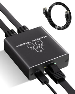 PRESS PLAY LAN z 1000Mbps XCb`Onu RJ45 LANP[ut 12o 2䓯gp Cat5 Cat5e Cat6 Cat7 Cat8Ή lan nu ғo lanP[u z f[^[` 2PCΉ Switch/PS5/PS4