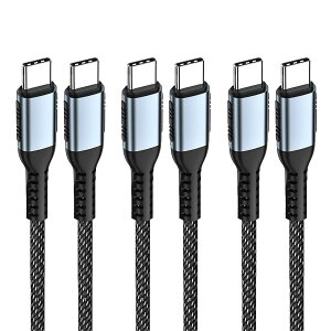 USB Type C P[u (3{Zbg, 1m) Popolier yUSB PDΉ/ 100W/5A }[dzf[^] ^CvC P[u ϋviCX}[gtHA^ubgAm[gp\R̃^Cvc@ɑΉ
