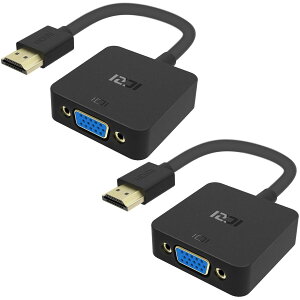 ICZI HDMI-VGA(D-SUB)ϊA_v^ hdmi ϊ A_v^ P[u ubN 1080pΉ HDMI IX to VGA XA_v^y2Zbgz