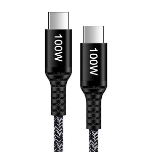 USB Type CP[u 100W PDΉ }[d E-marker`bv USB-C to USB-C ϋv iC҂ ^Cvc [dP[u f[^] iPhone16 P[u iPhone15 Macbook Pro/Air iPad m[gp\R Galaxy Goog