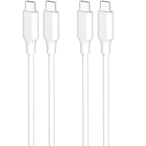 Acbands USB Type C P[u y2{Zbg / 0.5m+1m / zCgz 60W PDΉ VRf _ȃf[^P[u USB-C&USB-C 炩ŏ_炩f[^P[uyXperia/Samsung/Galaxy/Pixel/iphone 15 X}z ^u
