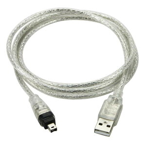CableccUSB�I�X-FirewireIEEE1394 4�s���I�XiLink�A�_�v�^�[�R�[�h�P�[�u���iSONY DCR-TRV75E DV�p�j