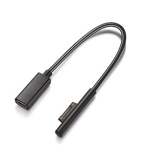 Sisyphy Surface to Type C PD }[dP[u 0.2mA45w15vȏPDA_v^[Kv [ USB-C P[uKvAMicrosoft Surface Pro7/6/5/4/3 Go3/2/1ASurface Laptop1/2/3/4ASurface Book Ή