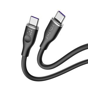 USB Type C P[u VOLTME 100W PDΉ }[d ϋv VRfލ̗p ܂Ȃ fh~ iPhone 16/15AMacbook Pro/Air iPad m[gp\R Galaxy Google Pixel Android(AhCh) eΉ USB-C & USB-C