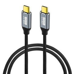 USB C to USB CP[u 1m YITONGXXSUN Type C 3.1 Gen2(10Gbps) 100W PD}[d 4K / 60Hzfo iC҂݃}[gtHE^ubgEp\REQ[@̃^Cvc@ɑΉ (1 M)