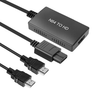 N64 to HDMI ϊRo[^[ L'QECTED N64 / Q[L[u/SNES to HDMI ϊA_v^[ 720P/1080Po͑Ή (USB/HDMIP[ut)