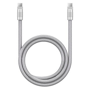 Thunderbolt 4 P[u 0.5m 240W}[d 8KΉ 40 Gbps f[^] Type-C&Type-C P[u USB-C & USB-C MacBook/iPad/Air/iphone15ȂǑΉ(0.5m Vo[)