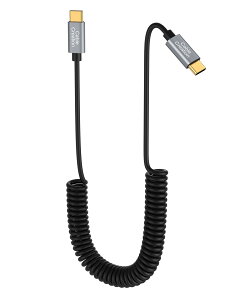 USB 2.0 Type C�P�[�u��, CableCreation USB-C to USB-C�R�C���P�[�u�� �i�L�k����0.17m�`1.2m�j Type C�X�v�����O���C�� MacBook�iPro�j�ASamsung Note 8�ALG V30�ASteam Deck�ɑΉ� �A���~�j�E���V�F�� �u���b�N