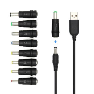 HCJYC DC WbN ϊ A_v^USB-DCdP[u ubN 8 in 1jo[TUSB-DCWbN[dP[udR[h J/^ubg/gѓdb/p[oN/p