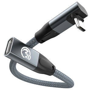 UseBean USB type C P[u L^ 0.3M, p90x USB-C 3.1 Gen 2 20Gbpsf[^]PD 100W}[dUSB CIX-USB CX 4K@60HZfo ^CvcR[h MacBook, iPad Pro, Surface, Xperia, Steam Deck, Galaxy S24