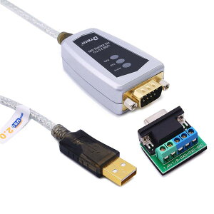 DTECH USB to RS422 RS485 VA |[g Ro[^[ A_v^[ P[u 0.5m FTDI`bvZbg Windows 10 8 7 XP Linux MacȂǂɑΉ