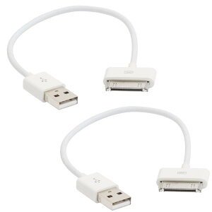 �I�[�f�B�I�t�@�� 30�s�� Dock�P�[�u�� �Z�� ��20cm iPhone4 4S iPad iPod Dock�R�l�N�^ �Ή� �z���C�g 2�_