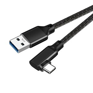 USB-C & USB-A 3.1(Gen2) P[u L (ubN, 1.5m) (10Gbpsf[^]) LpoieJun PD/QC 60W [d USB A to USB CP[u X}[gtH/^ubg/Q[@̃^Cvc@ɑΉ