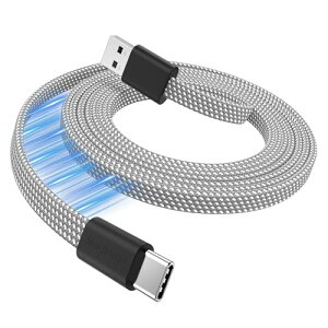 Magtame USB- type cP[u}[d usbP[utype-c  tbg` QC3.0Ki usb^CvcP[u XpCP[u atocP[uSamsung Galaxy/FE Ultras10E/S10/S9/Plus 5G/Note9/8Ή(1M-V