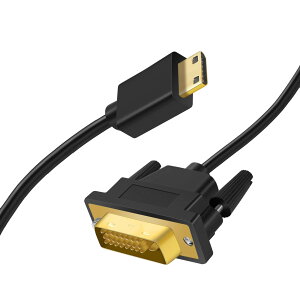 Twozoh Mini HDMI to DVI P[u 2MAHDMI ~j  24+1s DVI P[u T|[g 1080p 720p