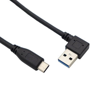 ViViSunyJCTs\zUSB Type C P[u USB3.0 Type-CP[u 90x L^ USB-A to USB-CP[u ϋv }[d f[^] TPEV[h (EL)