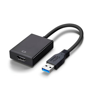 USB HDMI ϊ A_v^ USB HDMI P[u yUSB 3.0 (IX) to HDMI (X)z1080PΉ 5Gbps` hCo[ gpȒP o RpNg usb3.0 hdmi Windows XP/7/8/10 /11Ή