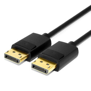MacLab. X א DisplayPortP[u 1m 8K^60Hz 4K^144Hz DP1.4 HDRΉ ubN Q[~O j^[ Acer Lenovo Dell ASUS Ȃǂƌ݊L 1.0m BC-DP10SBK14