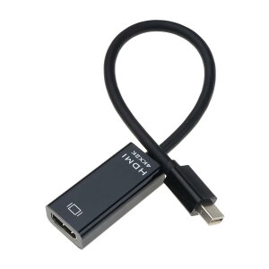 y2024Voz[ALLVD] Mini DisplayPort to HDMI ϊA_v^y4K@30Hzz MacBook Air/Pro, iMac, Surface Pro/Dock ThinkPad X1 Ή Minidisplay fBXvC|[g HDMI/Mini DP HDMI ϊP[u