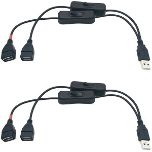 USB XCb`, CESFONJER 2  30cm USB P[u 2 ҃R[h I/ItXCb`t, ȃfXNv/t@̂߂ɃtBbgALEDCg