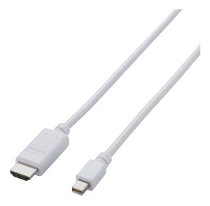 GR Mini DisplayPort (IX) - HDMI (IX) ϊP[u 3m zCg AD-MDPHDMI30WH