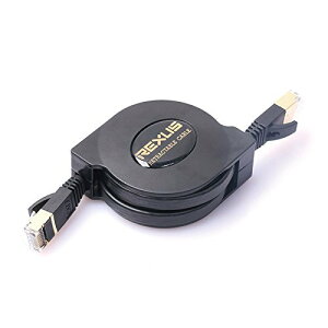 REXLIS LAN�P�[�u�� 1.5m�iCAT7�j������莮 �u���b�N