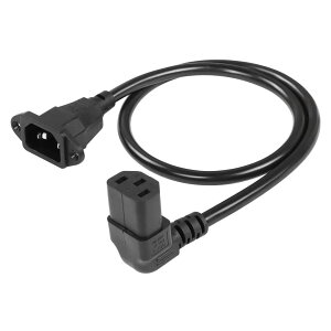 CERRXIAN IEC 320 C14 IX C13 X A_v^[ PDU PSU UPS 3-s AC p[  P[u 0.6M S TCY ubN ( 90 °)