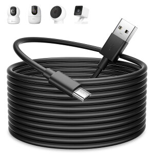 }CNusbP[u micro usb dP[u 10M hƃJ̋d USBAIX to micro BX ΉATOM Cam 2/Mi 360°X}[gJ 2K IMOU EZVIZ Wyze Cam Nest Cam Blink Furbo hbOJ ArloQ Switchbot Xbox PS4R