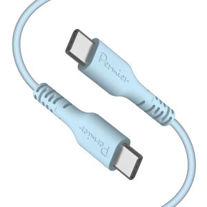 dqH Permier VRP[u C to C 2.0m PR-H301CC20 V[Y USB Type-C to USB Type-C (xr[u[) PDΉ 60W/3A}[d dqH ȑϋv12 P[uOtF