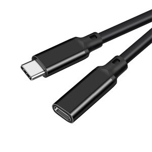 USB type C P[u 2m LpoieJun USB 3.2 Gen2(20Gbps) f[^ʐM/ 4K@60Hzfo/240W PD}[d PVCf USB C ^Cvc R[h X}[gtH/^ubg/Q[@/m[gp\R̃^Cv