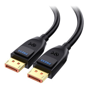 Cable Matters 80Gbps DisplayPort P[u 2.1 (DPP[u1.5mADP80P[u 16K60Hz 8K240Hz 4K240HzT|[gj[Q[~Oj^[APCARTX 4080/4090ARX 7900ȂǗp FreeSyncAG-SYNCAHDRΉ, fBXvC