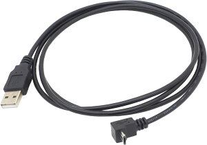 I[fBIt@ microUSBP[u L^ micro-B - USB-A [d f[^]Ή L L^B P[u̒ (150cm) ubN