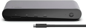 yVGP 2022܁zBelkin CONNECT Pro 12-in-1 Thunderbolt 4 Dock hbLOXe[V M1 Pro/Max MacBook Pro / M1 iPad Pro / EVO Windows 10 / fA/gvfBXvCΉ HDMI 8K USB-C PD 90W TB4P[u(0.8m)t