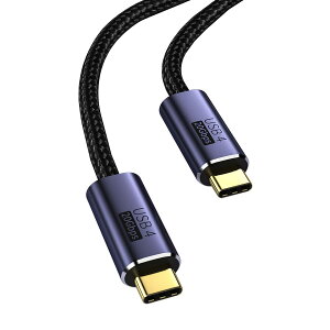 USB4 P[u USB Type-C P[u 2M Thunderbolt 3Ή 20Gbps] PDΉ 100W}[d 8K / 60Hzfo iC҂MacBookAPadASurfaceASwitchAXperiaAGalaxyAPixel^Cvc@Ή