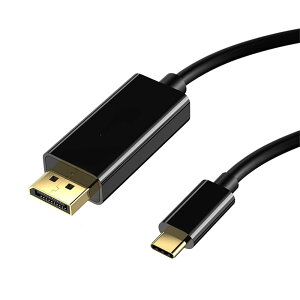 USB C DisplayPort ϊP[u 1.8M 4K30Hz ϊRlN^ ݒsv iCR[h Thunderbolt 3/4 MacBook Pro/MacBook Air iPhone15 ProȂ ^CvC p\R/^ubgX}zΉ yp ݑΖ Ep