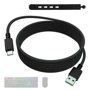 Type-C CX L[{[h[dP[u R[hARazer BlackWidow V3 ProADeathstalker V2 ProAHuntsman Tournament EditionAHuntsman Mini Q[~O L[{[hɑΉA5.9 tB[g
