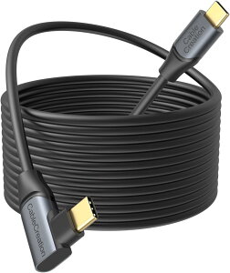 CableCreation USB C to C�ϊ��P�[�u���CUSB-C to USB-C �P�[�u�� 5 Gbps�f�[�^�]�� iPhone 15 iPhone 15Pro Max Steam VR/VR�w�b�h�Z�b�g�Ή����Q�[��PC���ɓK�p, 3M