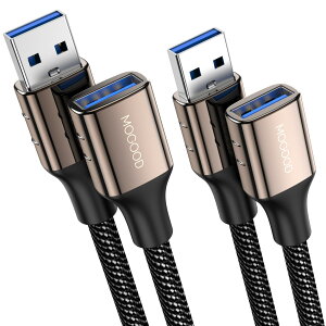 MOGOOD USB 3.0 P[u 1M+1M USB R[h P[u҂ Type AIX烁X 5Gbps] USBP[u PCAm[gp\RAXLi[Av^[AhCuAJA}EXAL