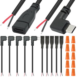 Xiatiaosann p USB C IX - 2 s I[vGh C[ USB C X - 2 s I[vGh C[tA90 x^Cv C vO sOe[dP[u DIYACpAC[GhL