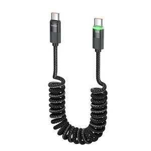 toocki usb c P[u 100W RCP[u 1.2m܂ŐLk\ PD/QCΉ USB C to USB C P[u Android AutoΉ ϋv ubN [dP[u Phone 16/Phone 15AMBook Air/ProAGalaxyASwitchUSB-C@Ή