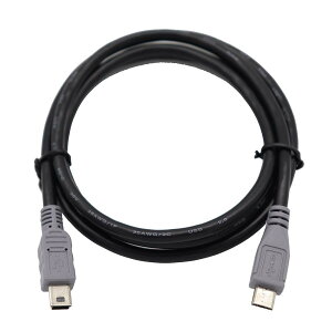 ViViSun�yJCT���������s�\�zUSB OTG �P�[�u���iMicro USB-B to USB mini-B�j�I�Xto�I�X�^�C�v Micro-B to Mini-B OTG�@�\�Ή� �����f�[�^�`�� (0.5m)