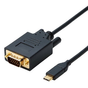 GR ϊP[u USB-C VGA 1.0m ubN CAC-CVGA10BK