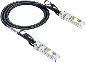 10Gtek 10G SFP+ P[u, SFP+ DAC TwinaxP[u, Cisco SFP-H10GB-CU0.5MA MerakiAUbiquiti UniFiAMikrotikAIntelAFortinetA NetgearAAristaAD-LinkASupermicroATP-LinkȂǌ݊, 0.5m