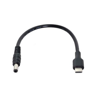 CY DC 5V 3A USB 3.1 Type C USB-C - DC 5.5 2.5mm dvO[dP[u 20cmp