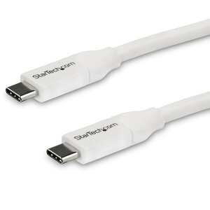 StarTech.com USB 2.0 Type-C P[u zCg 4m USB PD(ő5A) USB-C/IX - USB-C/IX USB-IFF؍ς USB2C5C4MW