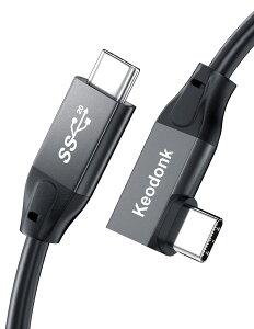 LUSB 3.2 P[u Type C to Type C y100w}[d 20Gbps] 4K@60Hzfo PD3.0/QC4.0ΉzUSB 3.2/3.1Ȃǉʌ݊AUSB C 3.2 Gen2x2W Type-C@ΉA E-Marker(jbPbLvO, 1.0m)