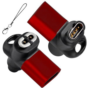 K[~pϊA_v^[ Shokz USB Type-CpϊA_v^[ 2 in 1ϊA_v^[Venu 3/ Approach s70 FenixV[YȂǔėpUSB-C to Shokz [dP[u ɑΉ ϊA_v^[ AShokzOpenRun (AfterShokz) /