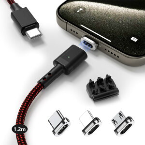 SUNTAIHO }Olbg [dP[u USB-C 3A}[dUSB[d CP[uy1.2M/1{Zbg/3C[q/zf[^]ɂΉ USB}Olbg[dR[h USB Type-CAMicroUSBAUSB Type-L  ho E